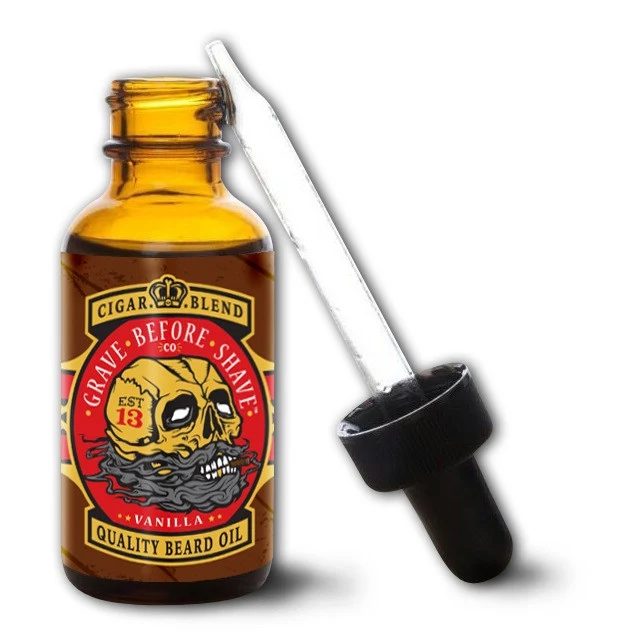 Grave Before Shave Beard Oil Cigar
